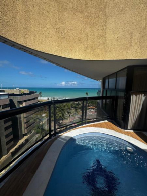 Cobertura com Dois Quartos - Piscina Privativa- Beira MAR